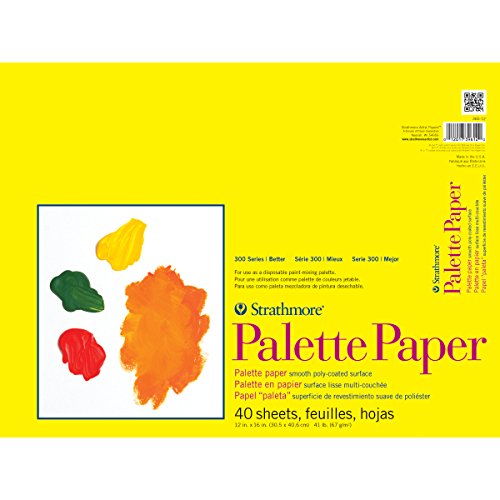 Strathmore Palette Paper Pad 12"X16"-40 Sheets -365120