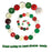 NiidodKatzi 600-700 pcs Round Resin Christmas Buttons Assorted Buttons 2 and 4 Holes Round Craft for Christmas Party Decorations Sewing DIY Crafts Manual Button Painting, DIY Handmade Ornament