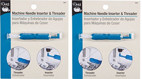 Dritz Machine Needle Inserter and Threader (2 Pack)