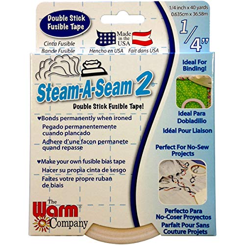 Warm Company Steam-A-Seam 2 Fusible Web-.25inX40yd FOB: MI