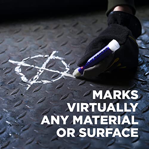SAKURA Solid Paint Markers - Permanent Marker Paint Pens - Window, Wood, & Glass Marker - Black Paint - 12 Pack