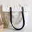 YQBOOM Length 23.6",3/4" Wide PU Leather Purse Handles Bag Handbag Strap,Purse Making Supplies (Brown)