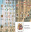 PET Transparent Waterproof Stickers Set - 200 Pieces Flower Feather Leaf Wildflower Mushroom Sticker Decal Pack for Art Journaling Scrapbooking Crafts Album Planner Water Bottles Laptops Phone Cases Calendars