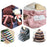 iSuperb 3 Pack Knitting Yarn Fabric Cloth T-Shirt Yarn Carpet Yarn for DIY Knitted Fabric Art Basket Bag (A)