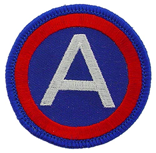 United States Army Armies Patch, 3rd Army Full Color, with Iron-On Adhesive