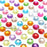 EORTA 3000 Pcs/4 Sheets 3 MM Self Adhesive Rhinestone Stickers Glitter Crystal Artificial Gem Stickers Sheets Bling Craft Jewels Chram for Phone/Car Decor, Nail, Makeup, Carnival, Embellishment, Black