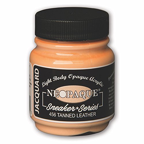 Jacquard Sneaker Series Neopaque Paint, Highly Pigmented, Flexible and Soft, For Use on a Variety of Surfaces, 2.25 Ounces, Tanned Leather