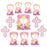 Amscan First Communion Value Pack Cutouts, Multi Sizes, Multicolor