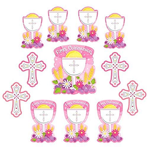 Amscan First Communion Value Pack Cutouts, Multi Sizes, Multicolor