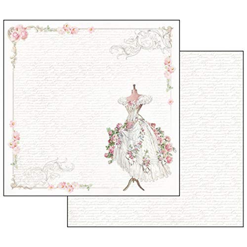 Stamperia Intl Wedding Double Sided Paper Pad (10/Pack), 12" x 12"