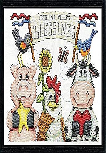 Janlynn Design Works Crafts Stamped Cross Stitch Kit, Various