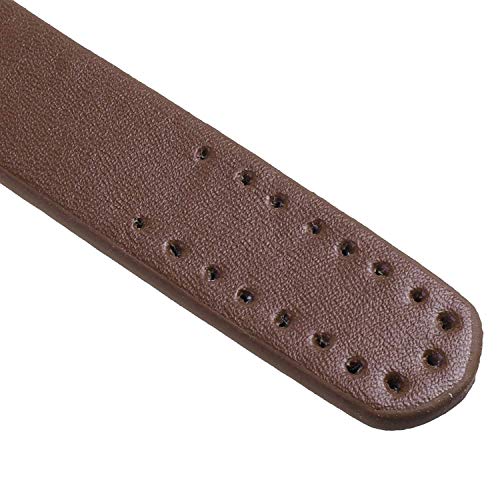 YQBOOM Length 23.6",3/4" Wide PU Leather Purse Handles Bag Handbag Strap,Purse Making Supplies (Brown)