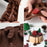 6 Pcs Christmas Silicone Molds, SENHAI Mini Christmas Tree Sock Shape Halloween Candy Pumpkin Maple Leaf Silicone Mould, For Making Christmas Candy, Halloween Candy Chocolate Cake