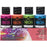 FolkArt 4 Bottle Multi-Surface Acrylic Paint Set, 2oz, Neon Blacklight Colors