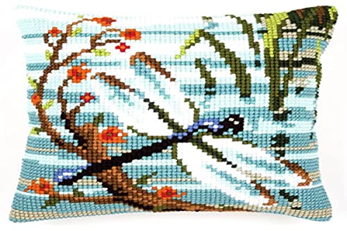 Vervaco Dragonfly Cushion Cross Stitch Kit