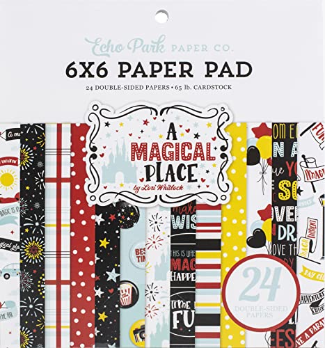 Echo Park Paper Company A Magical Place 6x6 Pad Paper