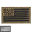 Coyote Brown Tan Infrared IR USA American Flag 3.5x2 IFF Tactical Morale Touch Fastener Patch