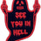 See You in Hell Ghost Patch Embroidered Biker Applique Iron On Sew On Emblem