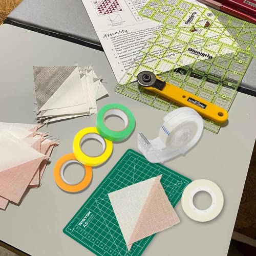 WISYOK 6" x 8" A5 Self Healing Craft Mat, Small Sewing Cutting Mat Rotary Fabric Mat, Ideal for children and Hobbyist DIY craft creative design