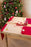 Vervaco Cross Stitch Placemat Kit (2 Set) Christmas Tree and Hearts 13" x 17"