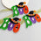 3.2"x2.7" 12pcs Halloween Boo w/ hat Iron On Sew On Embroidered Patches Appliques Machine Embroidery Needlecraft Sewing Crafts Projects