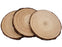 Unfinished Natural with Tree Bark Wood Slices 9 Pcs 5.1-5.5inch Disc Coasters Wood Coaster Pieces Craft Wood kit Circles Crafts Christmas Ornaments DIY Crafts with Bark for Crafts Rustic Wedding