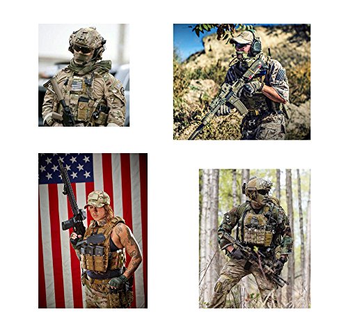 Tactical Patches of USA US American Flag, with Hook and Loop for Backpacks Caps Hats Jackets Pants, Military Army Uniform Emblems, Size 3x2 Inches