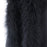 2 Yards Fluffy Marabou Feather Boa for Crafts Wedding Party Christmas Tree Decoration 22 Grams (Black)