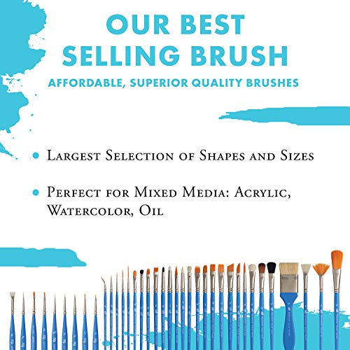 Princeton Artist Brush Select Synthetic Brush Stiff Fix-It Size 2