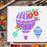FINGERINSPIRE Hot Air Balloon Stencils 11.8x11.8inch Plastic Hot Air Balloon Stencils Drawing Painting Stencils Square Reusable Stencils for Painting on Wood, Floor, Wall and Tile