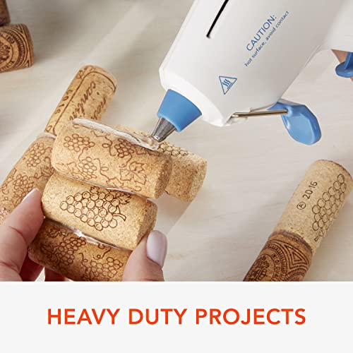 Xyron Full Size Multi-Stick Hot Glue Gun, for Craft & Crafting Projects, Convenient Cartridge Holds up to 3 Sticks, Includes 10 Full Size 4" Glue Sticks (627144)