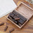 Alphabet Stamps 70 PCS Vintage Wooden Rubber Letter Number Alphabet Combination Letter Stamp Diary Ablum Wedding Letter Wood Rubber Stamp Set with Vintage Wooden Box Gift (Cursive Writing)