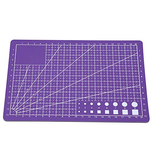 A5 Self Healing Cutting Mat Double Sided, Small Cutting Mat Great for Scrapbooking, Quilting, Fabric, Sewing Crafts Projects
