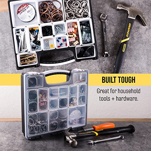 HOPPLER Organizer For Beads, Bolts, Screws, Wax Seal Kit Tools, Craft Supplies, Fishing Tackle, And More. Great Hardware Organizer For Bead Storage And Wax Sealing Supplies To Help Stay Creative.