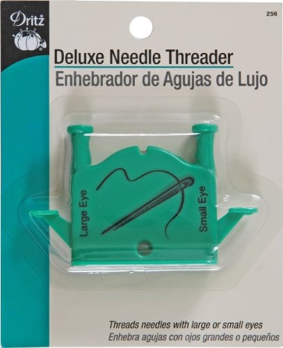 Dritz 256 Deluxe Needle Threader , Green