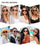 SOJOS Retro Oversized Square Polarized Sunglasses for Women Men Vintage Shades UV400 Classic Large Metal Sun Glasses SJ1161 with Gold/Green Lens