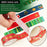 Christmas Washi Tape, Christmas Gift Tape for Holiday Gold Foil Christmas Decorative Washi Tapes, Christmas Masking Tape for Christmas Decorations Scrapbooking Journal Supplies (12 Rolls)