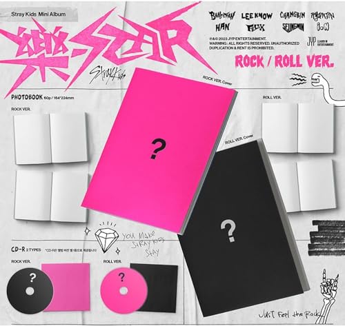 Stray Kids 樂-STAR (ROCK-STAR) 8th Mini Album PHOTOBOOK Ver (ROCK)