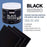 U.S. Art Supply Black Gesso Acrylic Medium, 500ml Tub - 16.9 Ounces over a Pint