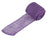 BambooMN 3" Inch Wide Color Burlap Fabric Craft Ribbon Roll 10 Yards Jute, Purple 3 Rolls
