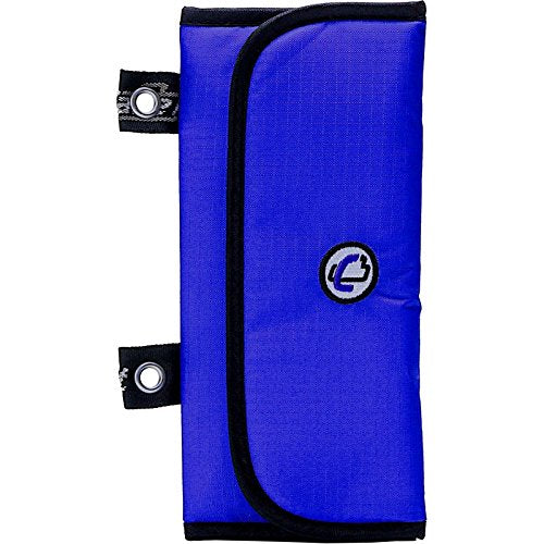 Case-it The 3 Fold Velcro Pencil Case, Blue, PLP-04-BLU