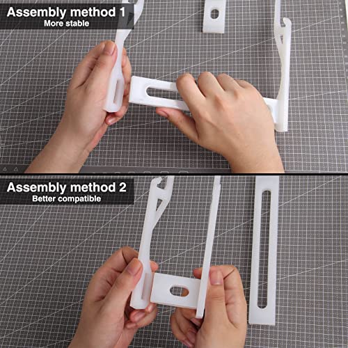 LOPASA Extension Tray Compatible with Cricut Maker 3 and Maker, Cricut Maker Tray Extender Accessories, Cricut Mat 12x12 Holder, Cricut Mat 12x24 Support Tool (Maker Series Machine Only)