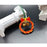 TONIFUL 2mm x 110 Yards Orange Nylon Cord Satin String for Bracelet Jewelry Making Rattail Macrame Waxed Trim Cord Necklace Bulk Beading Thread Kumihimo Chinese Knot Craft