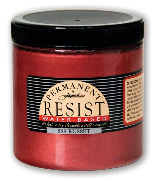 Permanent Water-Based Resist - 8 Ounce - Russet