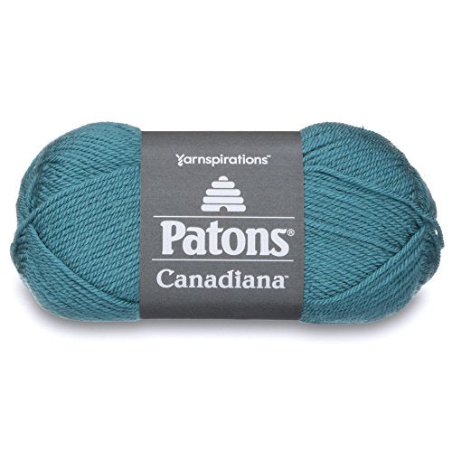 Patons Canadiana Yarn, Medium Teal