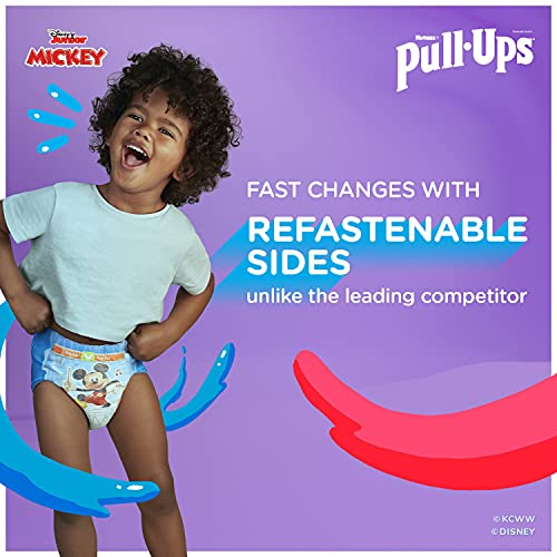 Pull-Ups Boys' Potty Training Pants Training Underwear Size 6, 4T-5T, 56 Ct