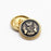 MebuZip 14 Pieces Black Gold Metal Blazer Button Set 15mm 20mm for Blazers, Suits, Sport Coats, Uniform, Jackets (MBM22)
