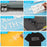 SOMOLUX HTV Iron-on Vinyl 12inch x 8feet Heat Transfer Vinyl Roll Easy to Cut & Weed Iron on Vinyl DIY Design for T-Shirts Glossy White
