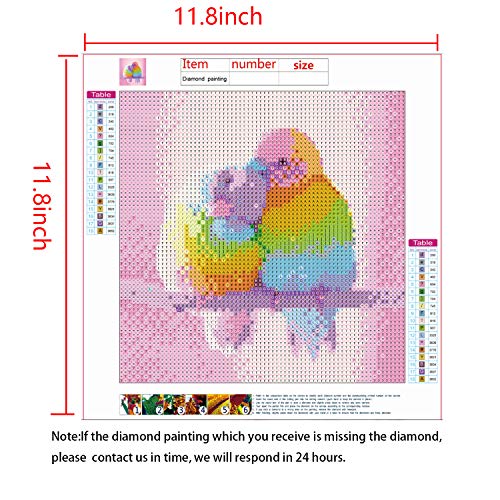 Full Drill DIY 5D Diamond Painting Kits for Adults Kids Diamond Art Craft for Home Wall Decor ( 11.8 x 11.8 in)