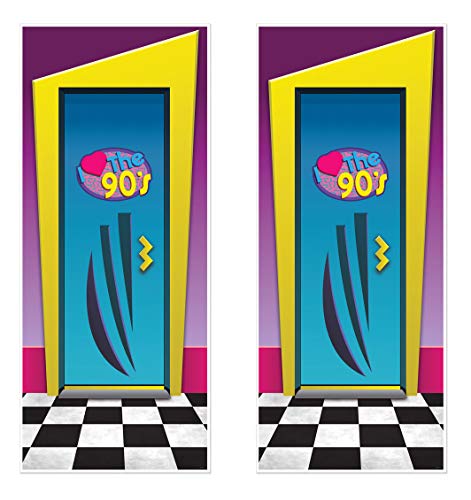 I Love The 90's Door Cover Pack of 2